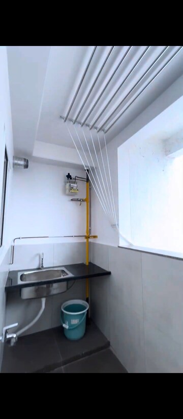 Kitchen in 3 BHK Apartment at Rajapushpa Provincia, Narsingi – for Rent