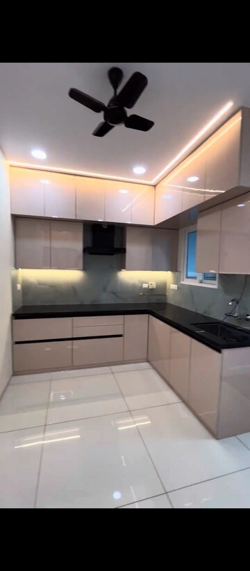 Kitchen in 3 BHK Apartment at Rajapushpa Provincia, Narsingi – for Rent