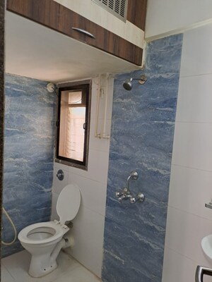 Bathroom in 2 BHK Apartment at Bhanushanti Complex, Malad East – for Sale