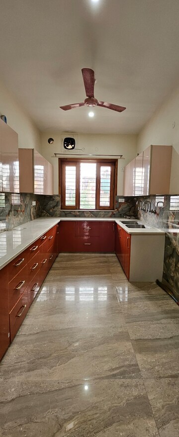 Kitchen in 3 BHK Builder Floor at Sector 21d – for Rent