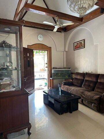 Living Room in 4 BHK Independent House at Flower Valley Complex, Khopat – for Rent