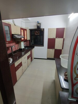 Bedroom in 2 BHK Apartment at Sai Sparsh CHS, Nerul Sector 19 – for Sale