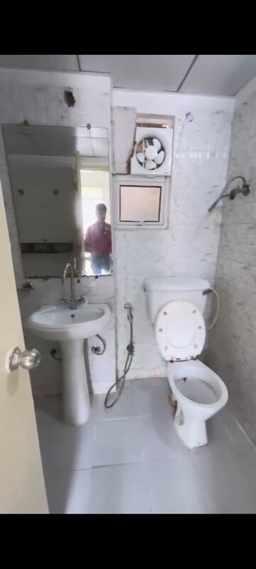 Bathroom in 3 BHK Apartment at Sam Palm Olympia, Sector 16c Greater Noida – for Rent