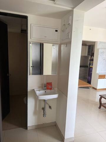 Bathroom in 2 BHK Apartment at Shapoorji Pallonji Joyville Hinjewadi, Hinjewadi – for Rent