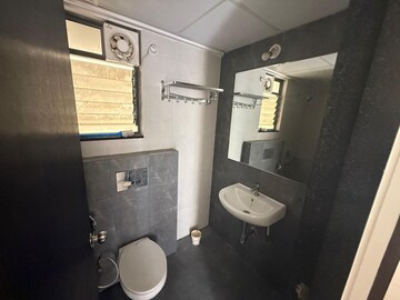 Bathroom in 2 BHK Apartment at Shapoorji Pallonji Joyville Hinjewadi, Hinjewadi – for Rent