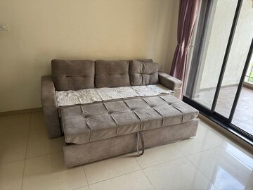 Bedroom in 2 BHK Apartment at Shapoorji Pallonji Joyville Hinjewadi, Hinjewadi – for Rent