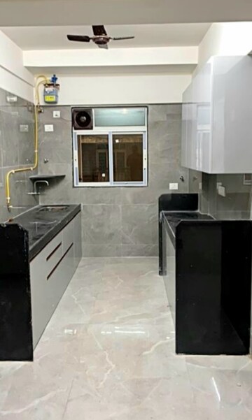 Kitchen in 3 BHK Apartment at Yamuna CHS Mulund West, Mulund West – for Rent