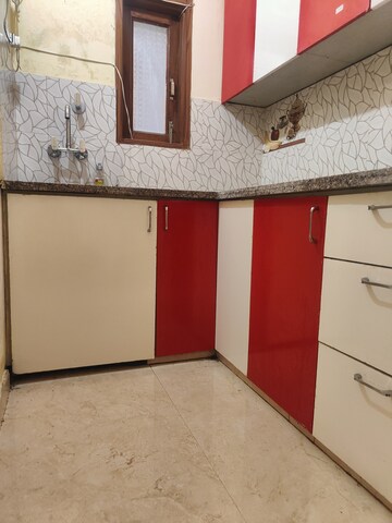 Kitchen in 1 BHK Builder Floor at Saket – for Rent