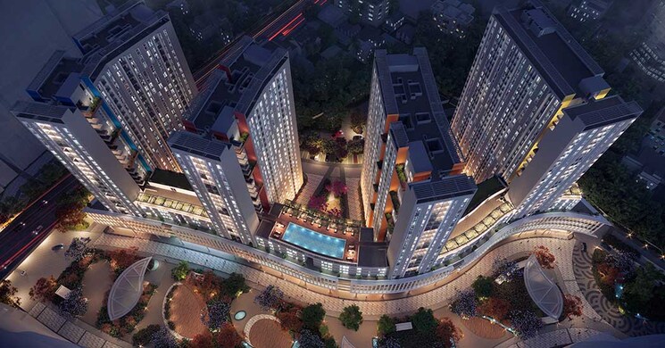 Exterior View, brigade-cornerstone-utopia 3 Bedroom 1897 Sq.Ft. Apartment In Varthur Bangalore 9095963