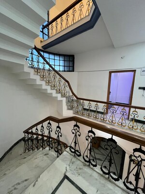 Staircase in 5 BHK Independent House at Patel Nagar – for Sale