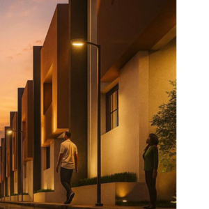 Staircase in 3.5 BHK Independent House at Wagholi – for Sale