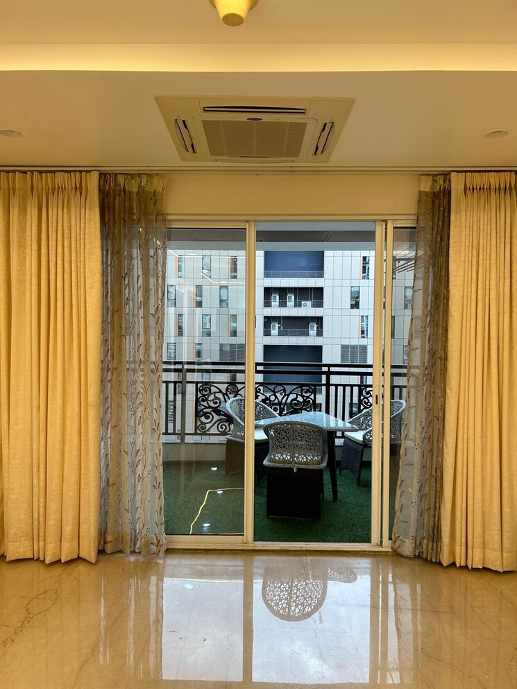 Living Room, my-home-bhooja 3 Bedroom 2595 Sq.Ft. Apartment In Hi Tech City Hyderabad 9095985