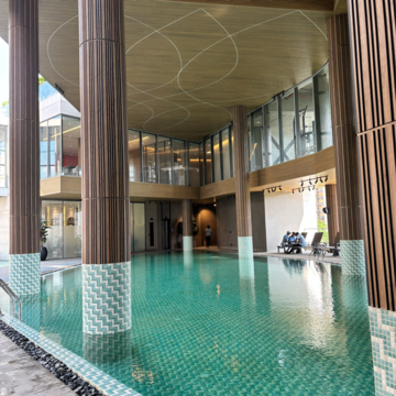 Building Lobby in 3 BHK Apartment at ABA Ivy County, Sector 75 – for Rent