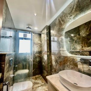 Bathroom in 4 BHK Builder Floor at Central Park 3 The Room, Sohna Sector 33 – for Sale