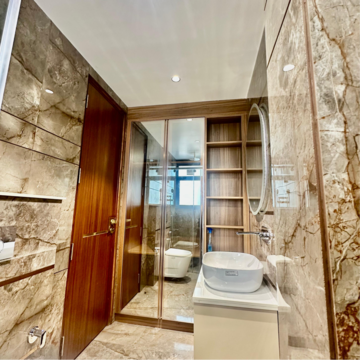 Bathroom in 4 BHK Builder Floor at Central Park 3 The Room, Sohna Sector 33 – for Sale