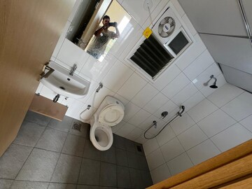 Bathroom in 2 BHK Apartment at Godrej Royale Woods, Devanahalli – for Rent