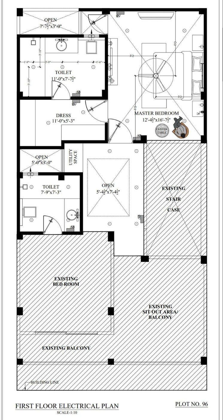 Floor Plan, sushant golf city 5 Bedroom 2500 Sq.Ft. Independent House In Sushant Golf City Lucknow 9096046