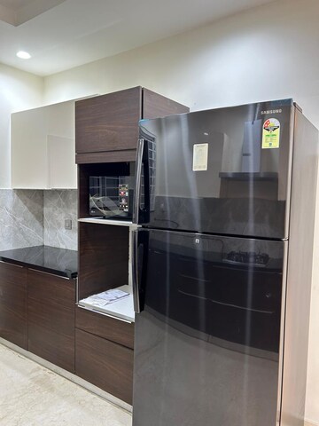 Kitchen in 3 BHK Apartment at My Home Bhooja, Hi Tech City – for Rent