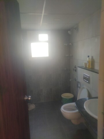 Bathroom in 3 BHK Apartment at Vajram Newtown, Thanisandra Main Road – for Rent