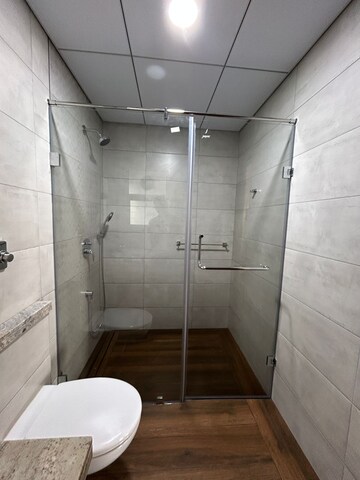 Bathroom in 3 BHK Apartment at Sobha Windsor, Whitefield – for Rent
