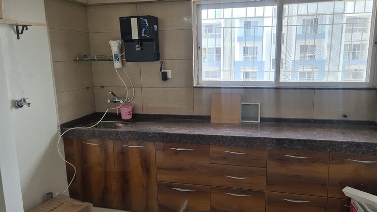 Kitchen, gera-shrishti 1 Bedroom 450 Sq.Ft. Apartment In Wagholi Pune 9096185