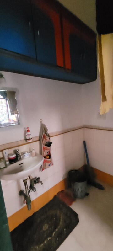 Washroom in 1 BHK Apartment at Lodha Paradise, Majiwada – for Rent