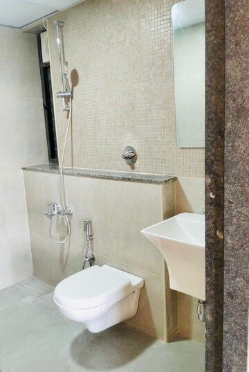 Bathroom in 2 BHK Apartment at Arvind Bel Air, Yelahanka – for Rent