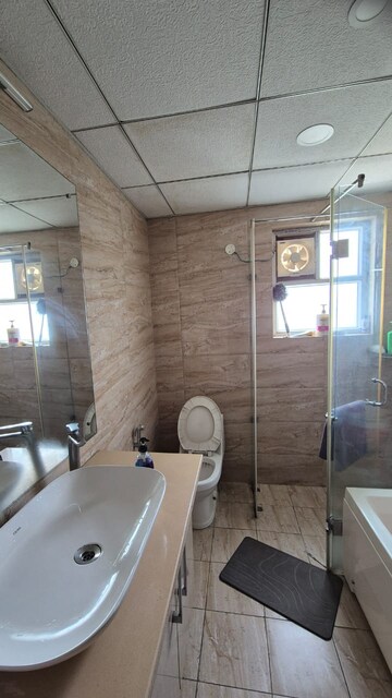 Bathroom in 4 BHK Apartment at Sector 66-A – for Rent