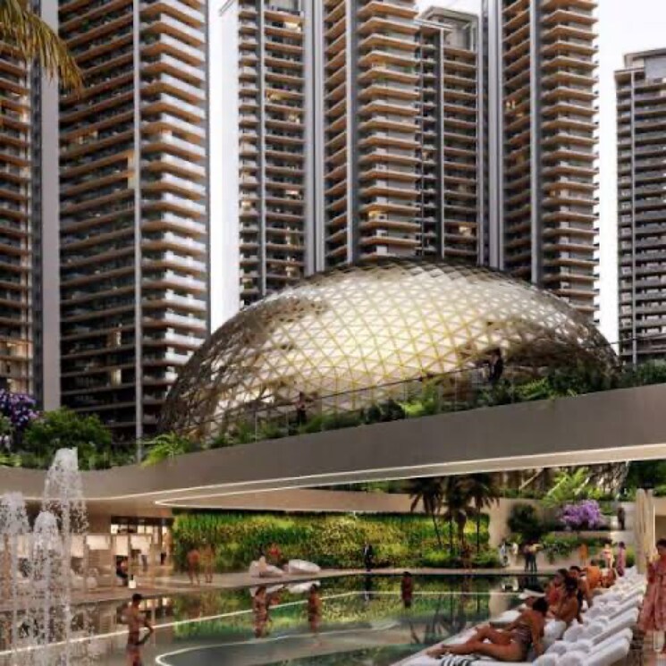 Exterior View, elan-the-presidential 5 Bedroom 4095 Sq.Ft. Apartment In Dwarka Expressway Gurgaon 9096204