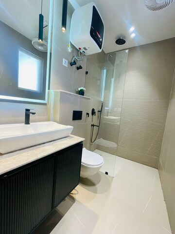 Bathroom in 3 BHK Builder Floor at BPTP Floors, Sector 70 – for Sale
