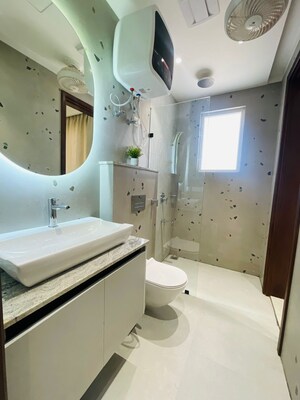 Bathroom in 3 BHK Builder Floor at BPTP Floors, Sector 70 – for Sale