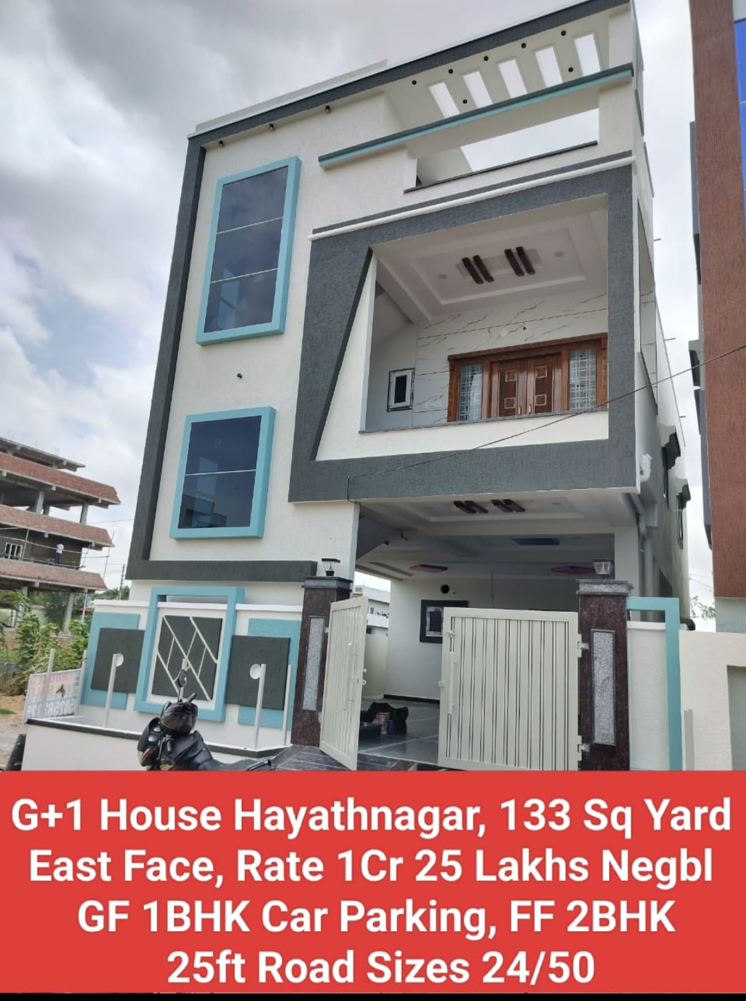 2 BHK + Pooja Room Independent House For Sale in Hayathnagar Independent H