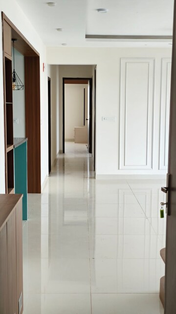 Bathroom in 3 BHK Apartment at Mittal Elanza, Yelahanka – for Rent