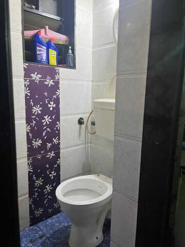 Bathroom in 1 RK Apartment at Jai mahakali CHS, Andheri East – for Rent