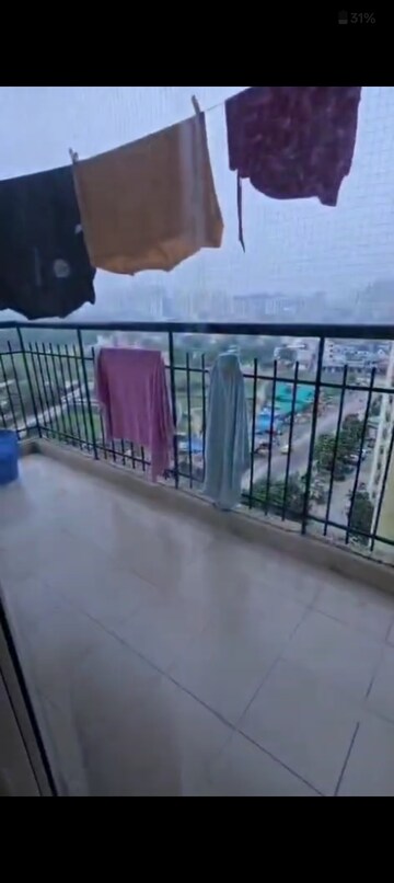 Balcony in 2.5 BHK Apartment at Trident Embassy, Sector 1 Greater Noida – for Rent