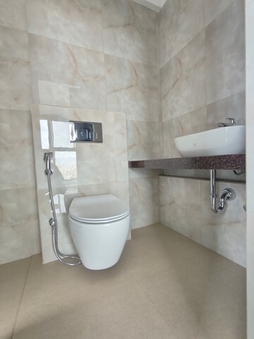 Bathroom in 1 BHK Apartment at Raymond Ten X Habitat, Pokhran Road No Two – for Rent