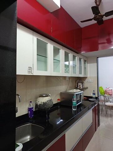 Kitchen in 3 BHK Apartment at Thane West – for Rent