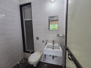 Bathroom in 1 BHK Apartment at Sheth Fiona, Pokhran Road No Two – for Rent