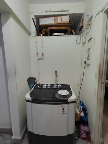 Bathroom in 2 BHK Apartment at Shiv CHS Kopri, Kopri – for Rent