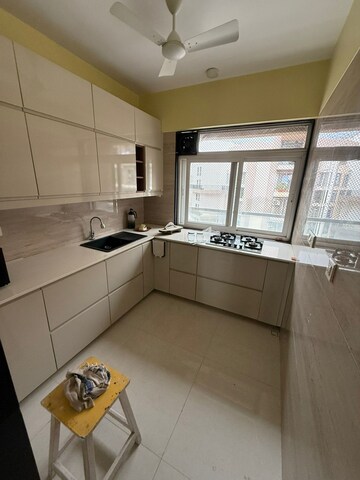 Kitchen in 3 BHK Apartment at Seawoods Estate, Seawoods – for Rent