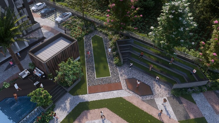 Exterior View, wave city 3.5 Bedroom 1926 Sq.Ft. Apartment In Wave City Ghaziabad 9096551