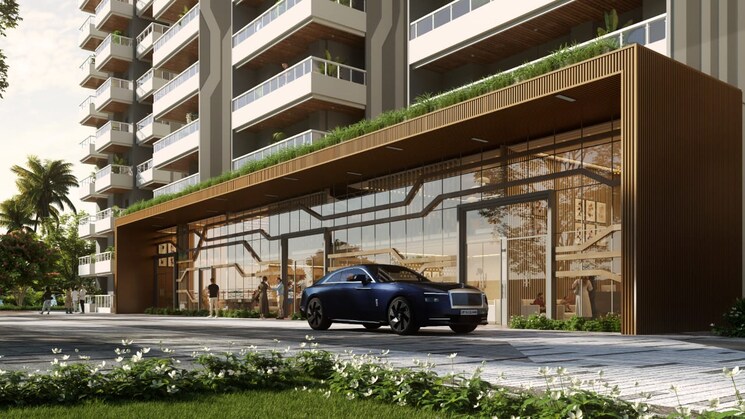 Exterior View, wave city 3.5 Bedroom 1926 Sq.Ft. Apartment In Wave City Ghaziabad 9096551