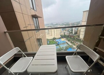 Balcony in 2 BHK Apartment at Kanakia Silicon Valley, Powai – for Rent