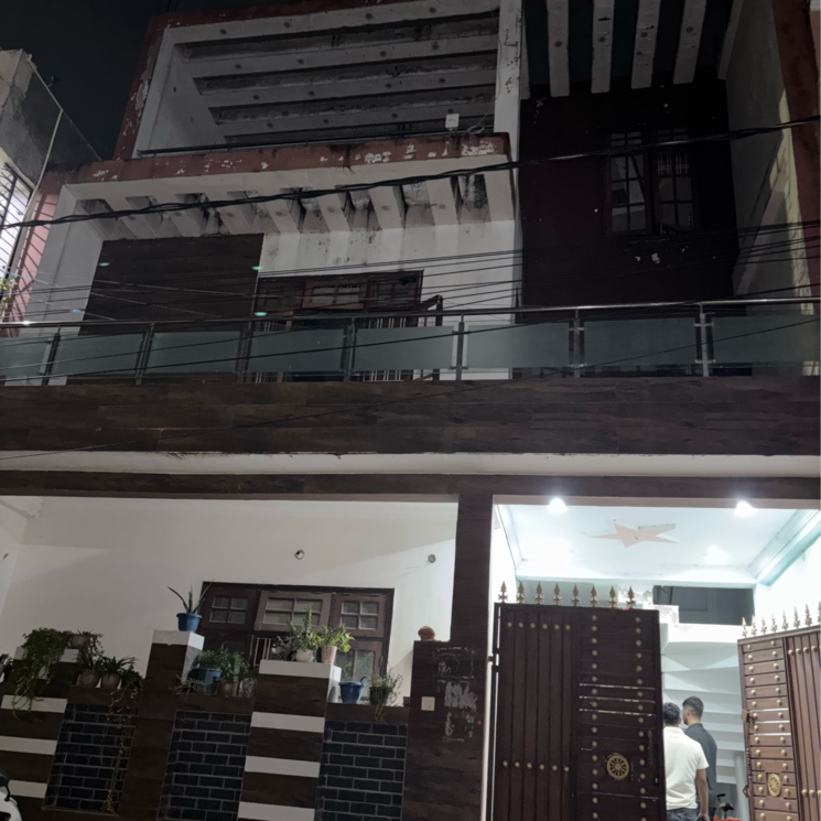 Exterior View, gomti nagar 4 Bedroom 1000 Sq.Ft. Independent House In Gomti Nagar Lucknow 9096572