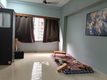 Living Room in 1 BHK Apartment at Ahimsa Tower, Malad West – for Rent