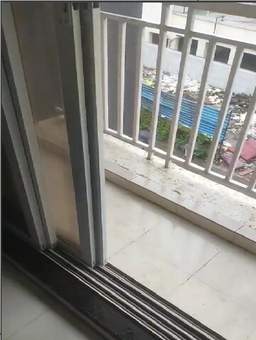 Balcony in 1 BHK Apartment at Shree Vaishnavi Heights, Owale – for Rent