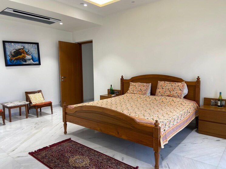 Bedroom, paras-quartier 4 Bedroom 6000 Sq.Ft. Apartment In Gwal Pahari Gurgaon 9096600