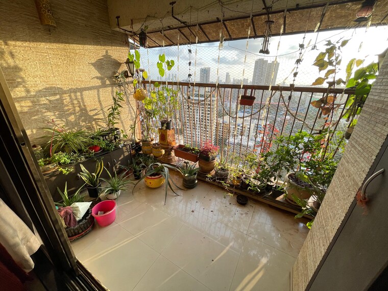 Balcony, ekta-meadows 3 Bedroom 1000 Sq.Ft. Apartment In Borivali East Mumbai 9096613