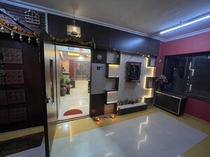 Living Room in 3 BHK Apartment at Ekta Meadows, Borivali East – for Sale