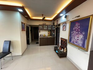 Living Room in 3 BHK Apartment at Ekta Meadows, Borivali East – for Sale